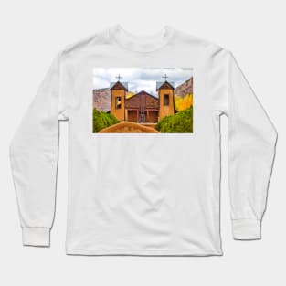 El Santuario de Chimayo Study 3 Long Sleeve T-Shirt